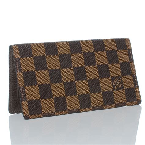 louis vuitton check wallet.